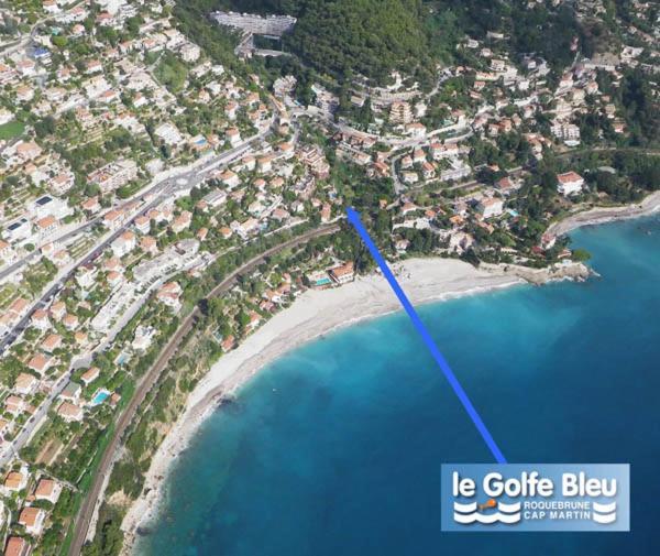 Residence "Le Golfe Bleu" Roquebrune-Cap-Martin Eksteriør billede