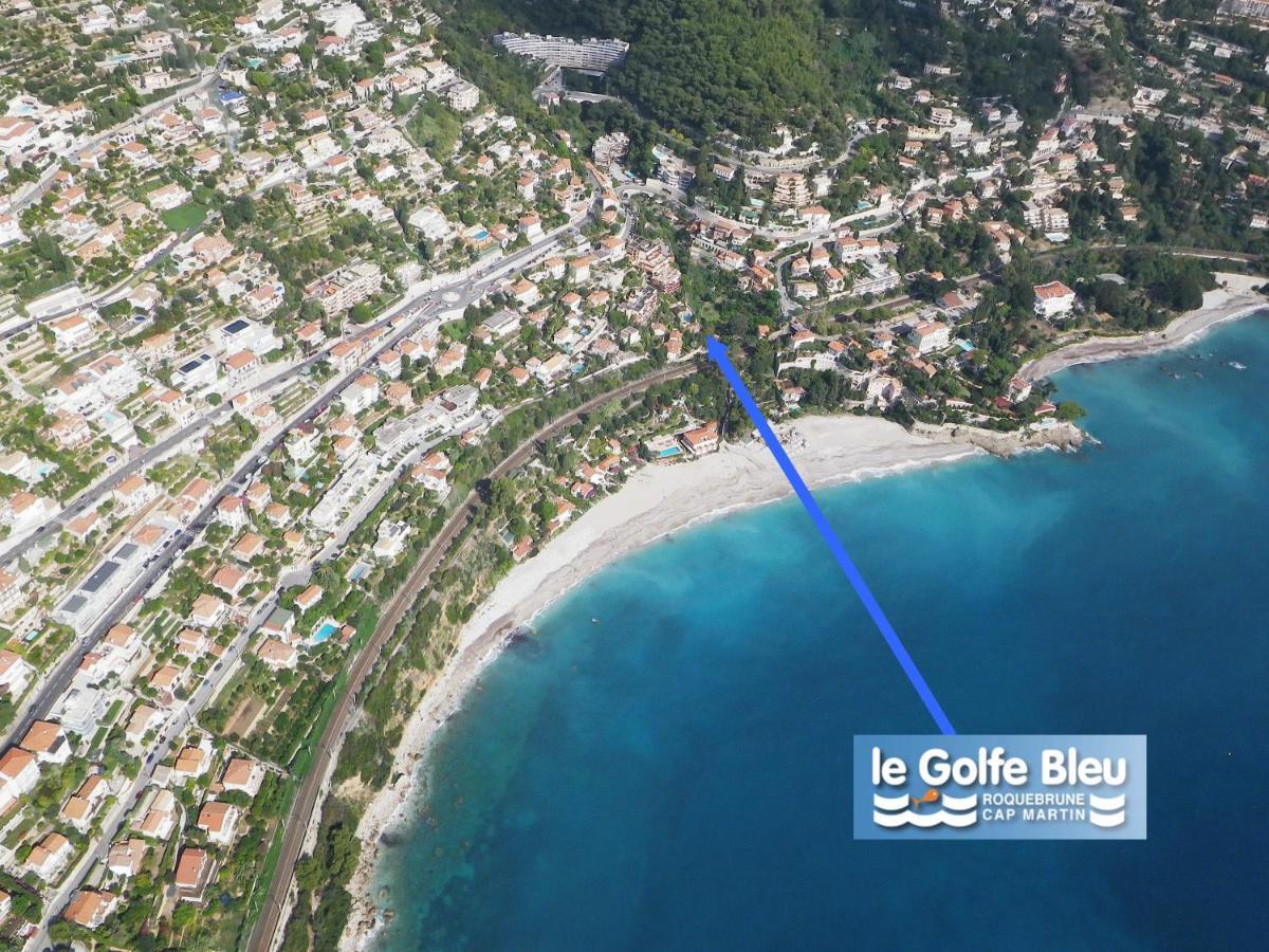 Residence "Le Golfe Bleu" Roquebrune-Cap-Martin Eksteriør billede